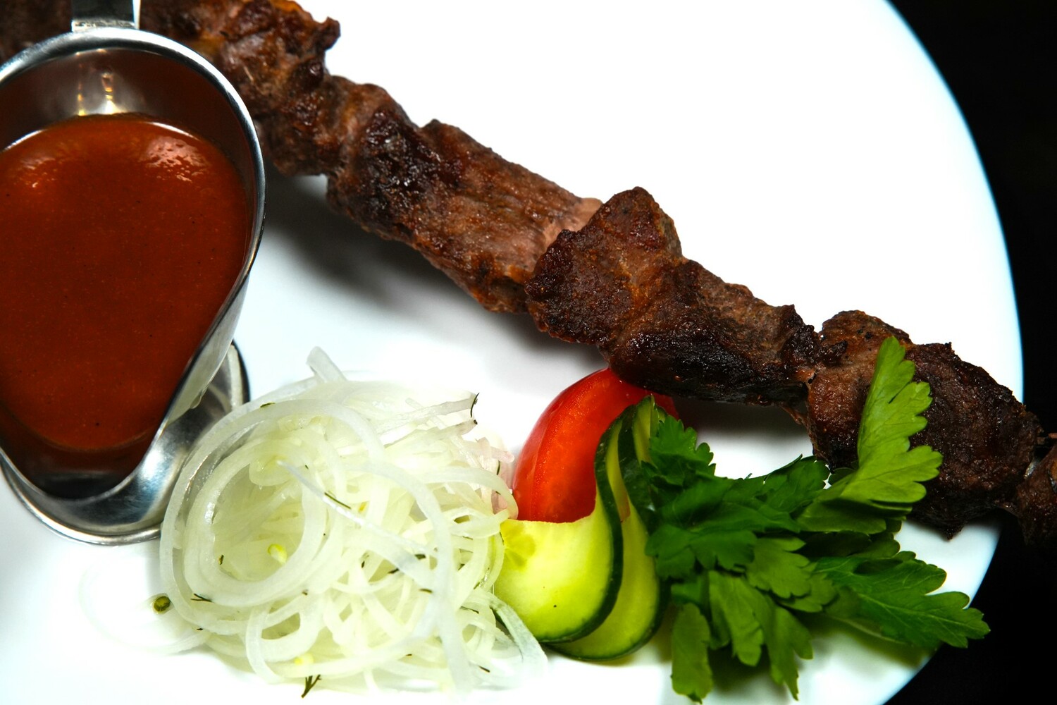Шашлык из баранины (200гр+50гр) Шашлык из баранины (200гр+50гр)