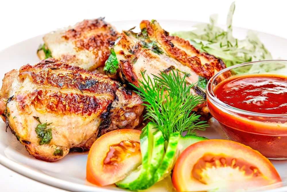 Куриное бедро на мангале (1 кг) Куриное бедро на мангале (1 кг)